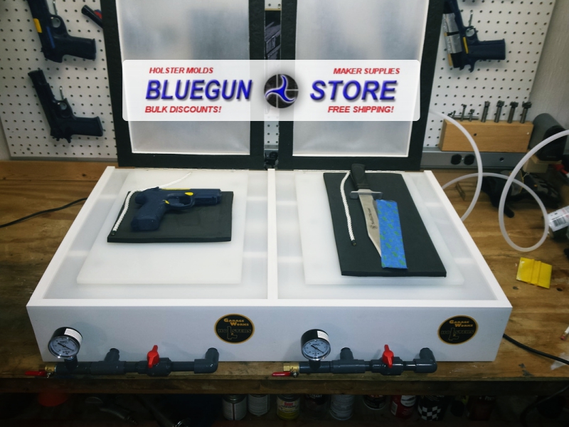 Dual Production Kydex Vacuum Press / Membrane w/Surge Tank / Curved