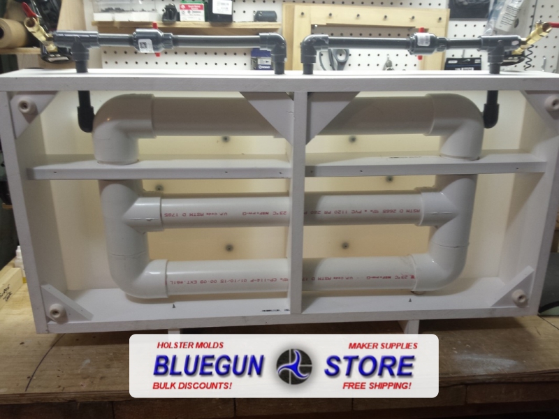 Dual Production Kydex Vacuum Press / Membrane w/Surge Tank / Curved